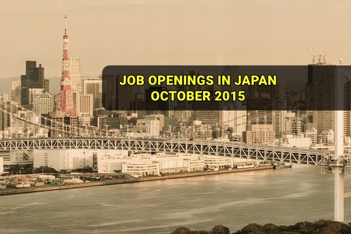 japan jobs october 2015