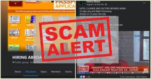 Beware of Scammers Online Offering Jobs in Japan - POEA